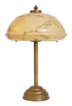 Pièce Unique Art Déco Bureau &quot; Dresden &quot; Lampe de Cuivre Berlin Table - $5,531.44 MXN