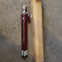 NEW 50&#39;s 60&#39;s VTG Junior Hollywood HOLLY-A-WOOD Tripod Red Pagliuso USA ... - $1,863.18 MXN