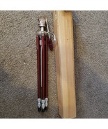 NEW 50&#39;s 60&#39;s VTG Junior Hollywood HOLLY-A-WOOD Tripod Red Pagliuso USA ... - $131.72 CAD
