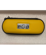 eGo Hard Shell Waterproof Zippered Travel Case 6&quot; X 2.5&quot; Yellow *Pre-Own... - £7.98 GBP