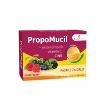 2X Propomucil For Throat A24 Extra Propolis Vitamin C Zinc Wild Berries - $20.78