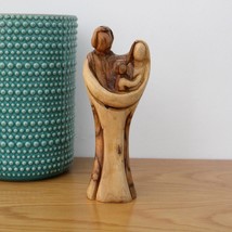 Olive Wood Statue of the Holy Family, Joseph, Virgin Mary &amp; Jesus, Ideal... - £102.22 GBP
