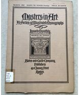 Masters in Art Monograph Holbein the Younger March 1902 - $7.99