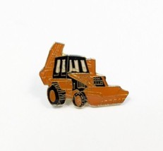 Bulldozer Bucket Backhoe Lapel Pin Hat Tac Enamel Metal - £3.91 GBP