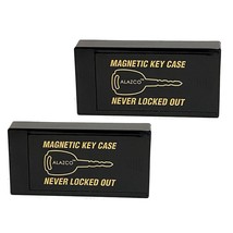 2 Large Magnetic Hide-A-Key Holder For Over-Sized Keys, Car House Shed B... - £14.08 GBP