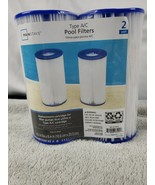 NEW Mainstays 2-Pack TYPE A/C Pool Universal Replacement Filter Cartridge - £16.00 GBP