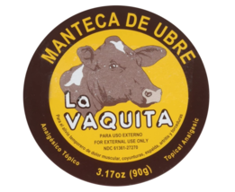 Manteca De Ubre La Vaquita Topical Analgesic En Lata 3.17oz UDDER BALM CAN - $12.79