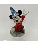 Vintage Disney Mickey Mouse Sorcerer&#39;s Apprentice Fantasia 4” Porcelain ... - £14.49 GBP