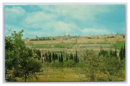 Panorama of Jerusalem Israel Chrome Postcard U8 - £2.29 GBP