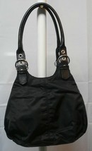 Prada Medium Tote Handbag; Black Nylon with Adjustable Leather Handles - £236.70 GBP