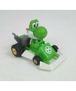 Vintage Nintendo Mario Kart Yohsi Race Car McDonald&#39;s Toy - $4.83