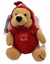 Love Bug Firefly Pooh Winnie the Pooh 8” Plush Disney Store - $10.46