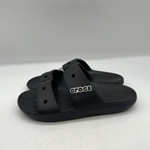 Crocs Classic Navy Two Strap Slide Sandal Mens 6 Womens 8  206761 - $29.60