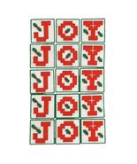 Vtg Mid Century Christmas Plastic Canvas Yarn Art Joy Holiday Decor Lot ... - $346.98 MXN