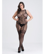 Fifty Shades Of Grey Captivate Lacy Body Stocking Black O/s Curve - £22.15 GBP