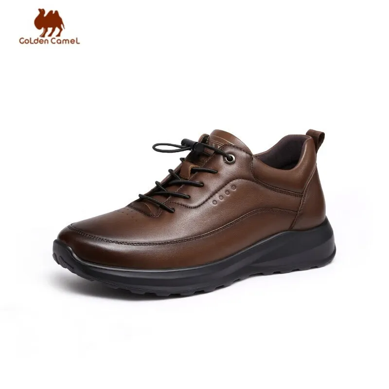 Men&#39;s Shoes Breathable Designer Leather Shoes for Men Lightweight Non-sl... - $99.31