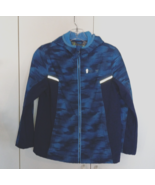 FREE COUNTRY GIRL&#39;S ZIP BLUE WARM-UP JACKET-FLEECE LINED-XL(10/12)-GENTL... - $258.94 MXN