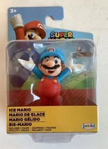 NEW Jakks Pacific 40550 World of Nintendo 2.5&quot; Super Mario ICE MARIO Mini-Figure - £8.96 GBP