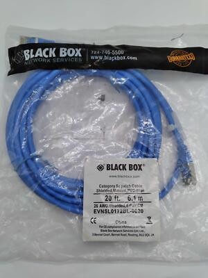 NEW Black Box EVNSL0172BL-0020 Network Cable  - $19.00
