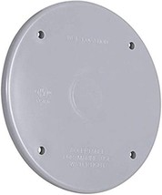 Hubbell-Bell PBC300GY Weatherproof Nonmetallic Device Cover, Blank, Round, Gray - £3.56 GBP