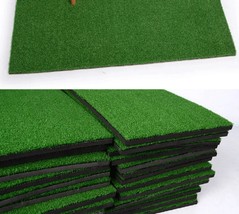 PGM DJD003 Golf Swing Mat Non Slip  Turf Golf Strike Pad Training Hitting Pad Pe - £91.82 GBP