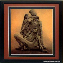 Framed Beksinski Art Poster Lovers - £44.10 GBP