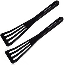 Silicone Fish Spatula, 2 Piece Heat Resistant Silicone Slotted Fish Turner Cooki - £15.97 GBP