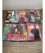 TV Guide Lot of 9 Star Trek Sci-Fi Covers Stewart Shatner Mulgrew  KG - $41.61 CAD