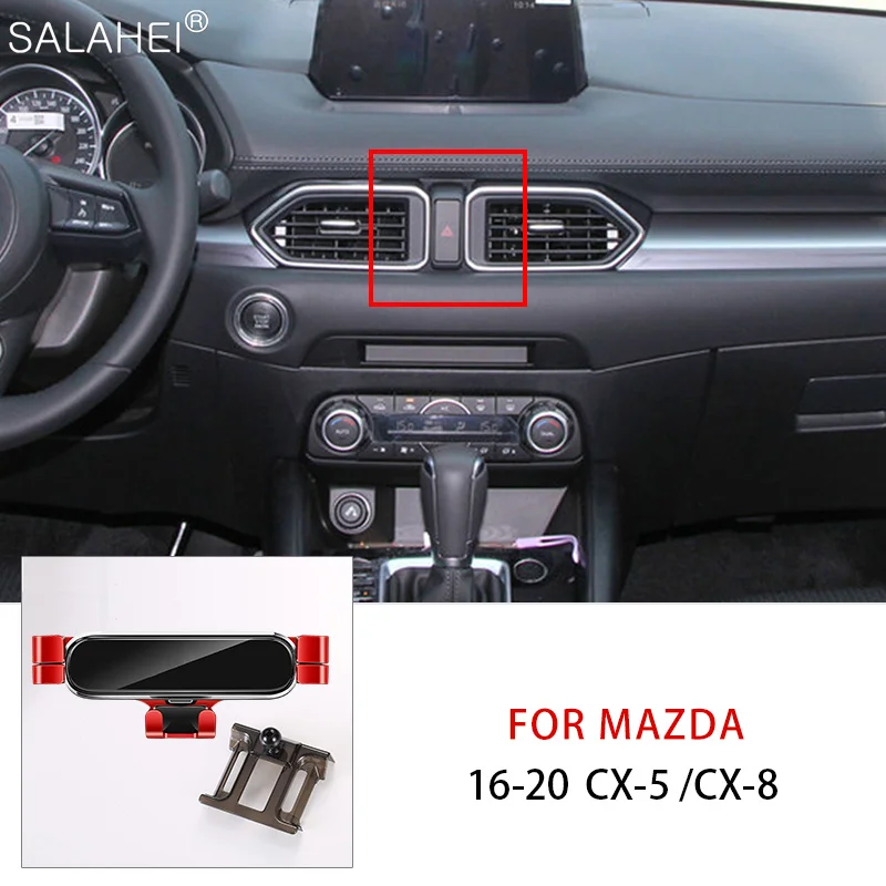 Car Mobile Phone Holder For Mazda CX-5 2017 2018 For Mazda CX5 2017-2021 CX8 - £15.77 GBP