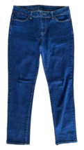Talbots Women&#39;s Signature Ankle Jeans Blue Denim Stretch Mid Rise Size 8/29 - £11.68 GBP