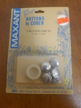 Maxant Miracle Buttons to Cover 5 Buttons Size 5/8&quot; Size 24 New - $72.48 MXN