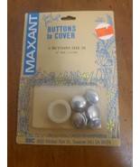 Maxant Miracle Buttons to Cover 5 Buttons Size 5/8&quot; Size 24 New - $72.25 MXN
