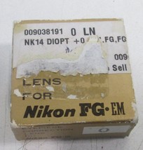 GENUINE NIKON FG EM EYEPIECE CORRECTION LENS +0.00 - EXCELLENT - £17.82 GBP