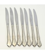 Oneida Morning Blossom Profile Dinner Knives 9&quot; Stainless Lot of 7 - $358.83 MXN