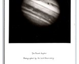 RPPC Jupiter From Lick Observatory San Jose California CA UNP Postcard M20 - $5.89