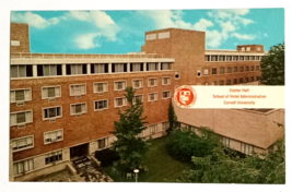 Cornell University Statler Hall School Ithaca NY Curt Teich UNP Postcard c1960s - $6.99
