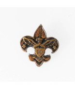 Boy Scouts Emblem Tie Tac Pin Bronze Tone - £3.92 GBP