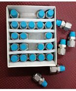 Swagelok SS Male Connector, 1/2" OD x 1/4" Male NPT,  SS-810-1-4 / Lot of 25 Pcs - $434.73