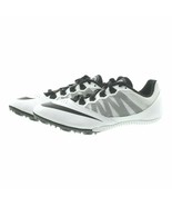 NIKE RIVAL S 7 White Black Sprint Track Spikes NEW Men&#39;s 13 - £23.52 GBP