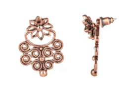 Paparazzi Garden Spindrift Copper Post Earrings - New - £3.53 GBP