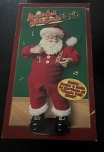 Jingle Bell Rock Dancing Santa Claus Animated Musical Vintage 1998 Light... - $40.00