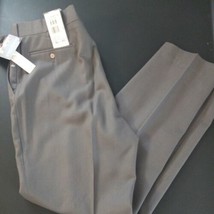 NWT Vintage Haggar Mens Size 36x30 Pants Casual Dress Slacks Grey Made I... - $24.50