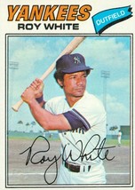 1977 Topps Roy White 485 Yankees EX - £0.79 GBP