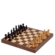 Wooden Folding Magnetic Chess Set - £36.76 GBP