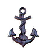 Cast Iron Anchor Hook Home Decor Coastal Beachy - $17.81