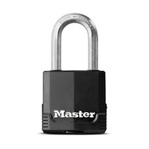 48mm Weather tough laminated steel Padlock with long shackle - Master Lock  - £23.94 GBP