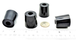 32mm Rubber Feet Hi Risers for Collins Heathkit S &amp; SB-Line Radio Cabinet 4 pack - £8.81 GBP