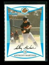 2008 Topps 1ST Bowman Baseball Trading Card BP15 Anthony Martinez Orioles - £3.86 GBP