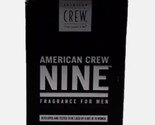 American Crew Nine Fragrance For Men Cologne 2.5 Fl Oz 75 - $98.99