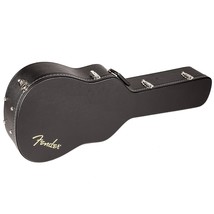 Fender Flat-Top Dreadnought Acoustic Guitar Case, Black - £204.51 GBP